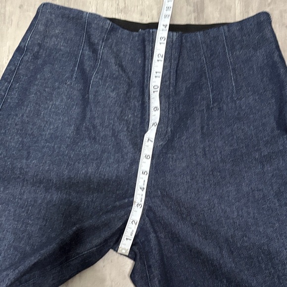 SPANX Zero Waistband Cropped Wide Leg Jeans Size Large - Picture 7 of 13